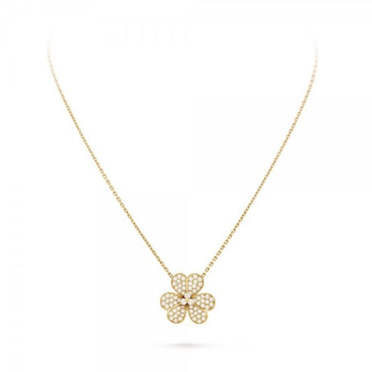 [BloomBling]FLOWER DIAMOND NECKLACE