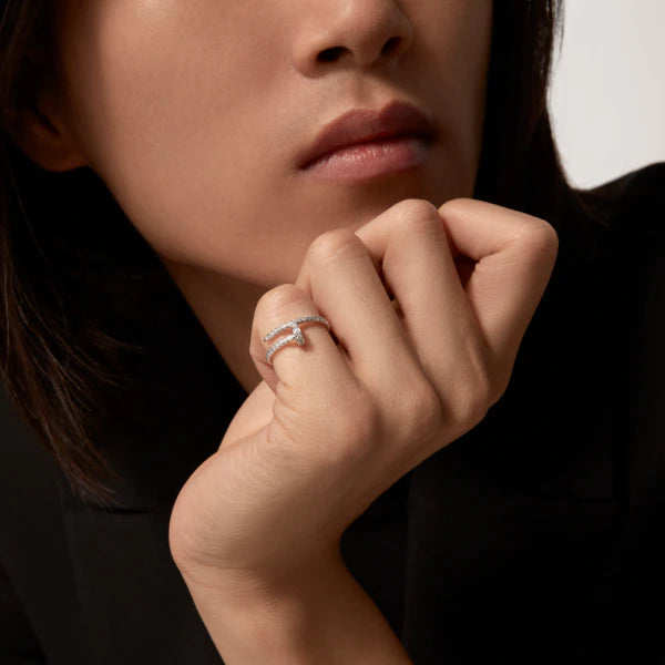 [BloomBling]JUSTE RING 1.8MM SILVER DIAMONDS