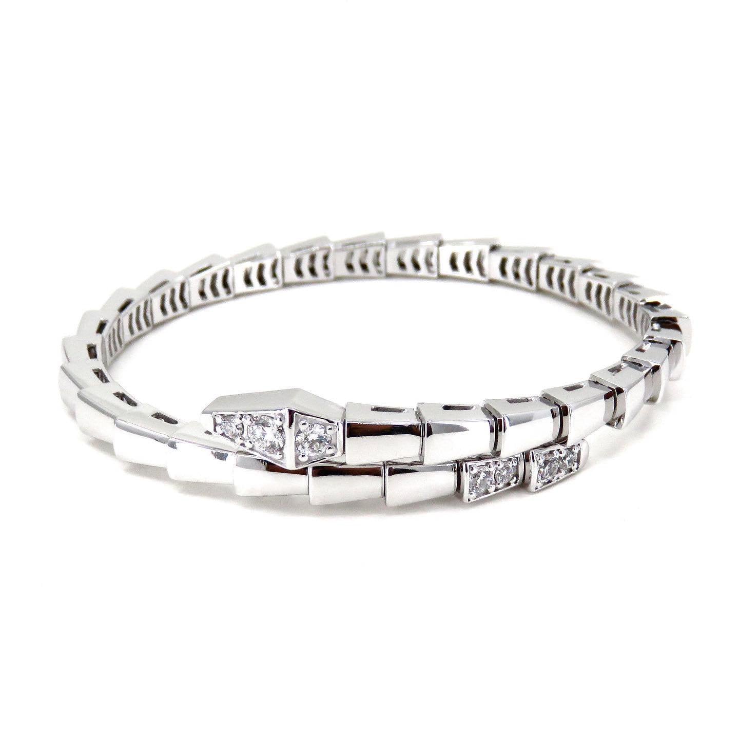 [BloomBling]SERPENTI BRACELET DIAMONDS SILVER