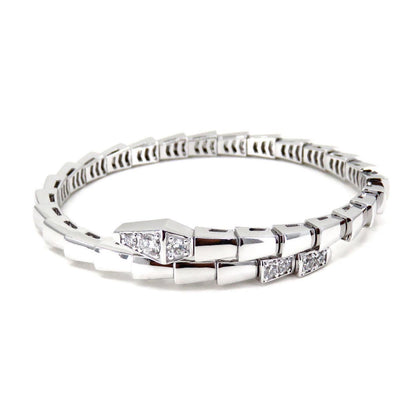 [BloomBling]SERPENTI BRACELET DIAMONDS SILVER