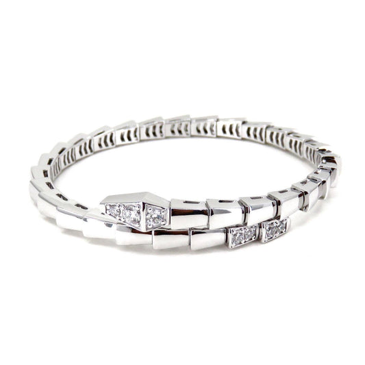 [BloomBling]SERPENTI BRACELET DIAMONDS SILVER