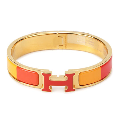 [BloomBling]H BRACELET ORANGE RAINBOW CERAMIC