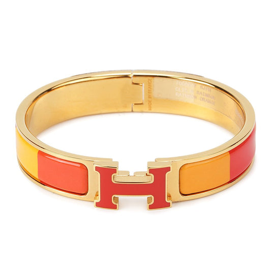 [BloomBling]H BRACELET ORANGE RAINBOW CERAMIC
