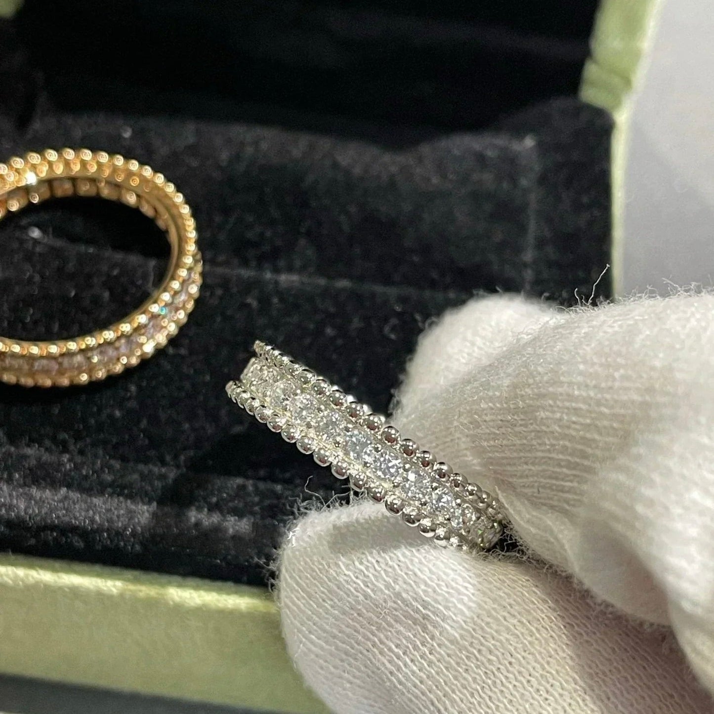 [BloomBling]PERLEE DIAMOND SILVER RING