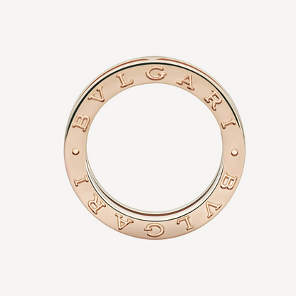 [BloomBling]ZERO 1 ONE-BAND PAVED DIAMONDS ON THE SPIRAL RING