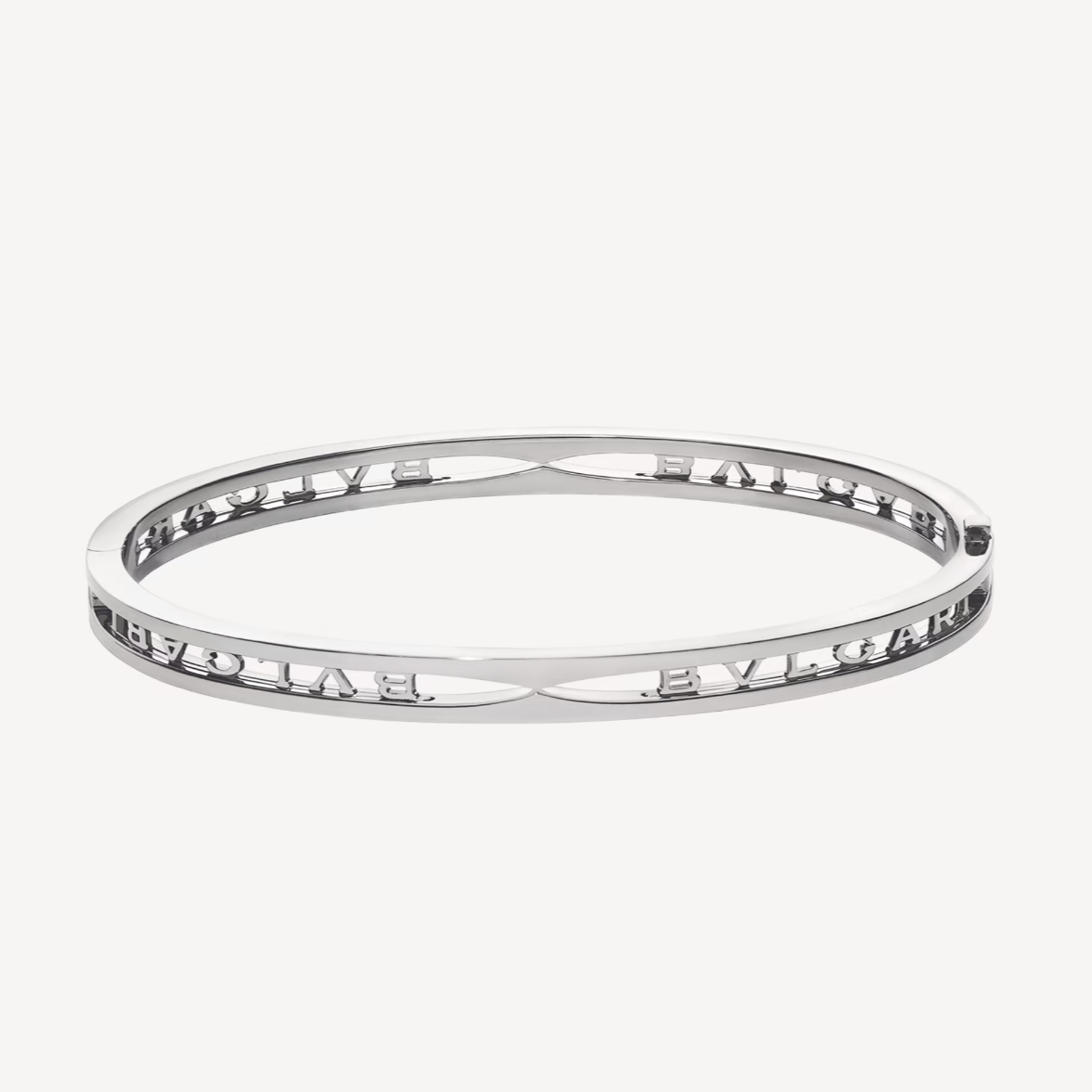[BloomBling]ZERO 1 SPIRAL LOGO SILVER BRACELET