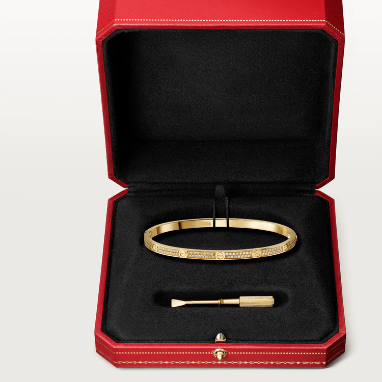 [BloomBling]LOVE BRACELET 3.65MM DIAMOND-PAVED