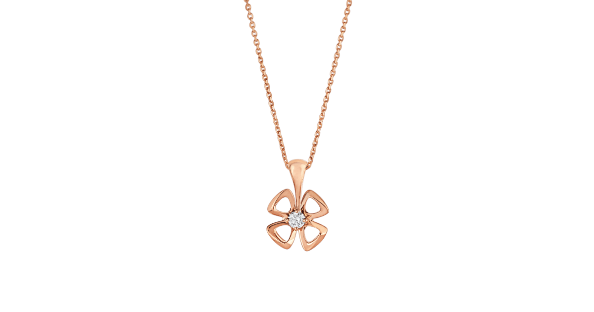 [BloomBling]FIOREVER NECKLACE DIAMOND CENTER
