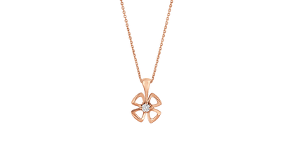 [BloomBling]FIOREVER NECKLACE DIAMOND CENTER