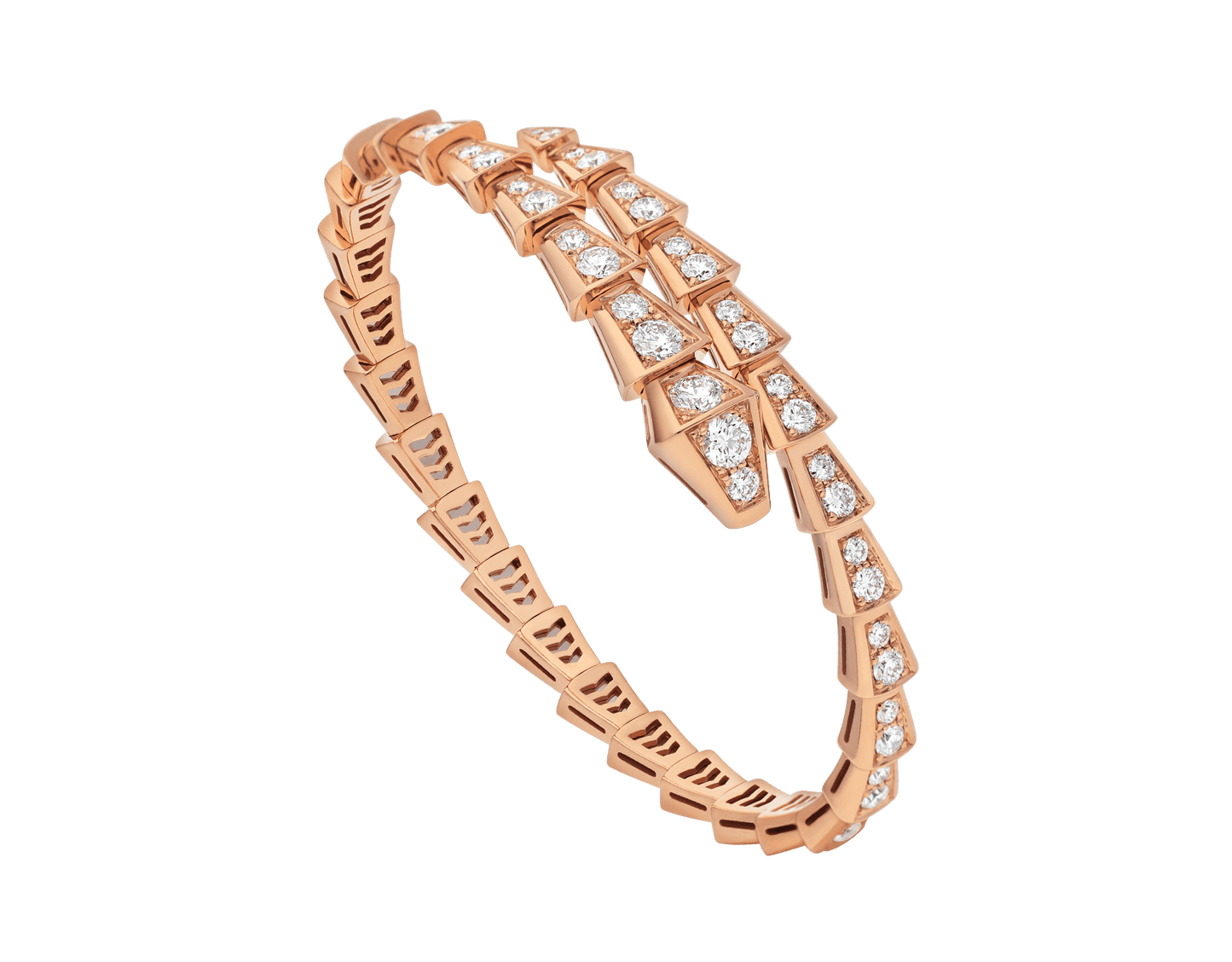 [BloomBling]SERPENTI BRACELET 6.8MM PINK GOLD DIAMOND