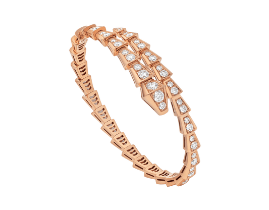 [BloomBling]SERPENTI BRACELET 6.8MM PINK GOLD DIAMOND