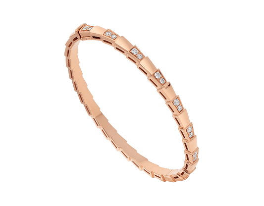 [BloomBling]SERPENTI SMALL BRACELET PINK GOLD DIAMOND
