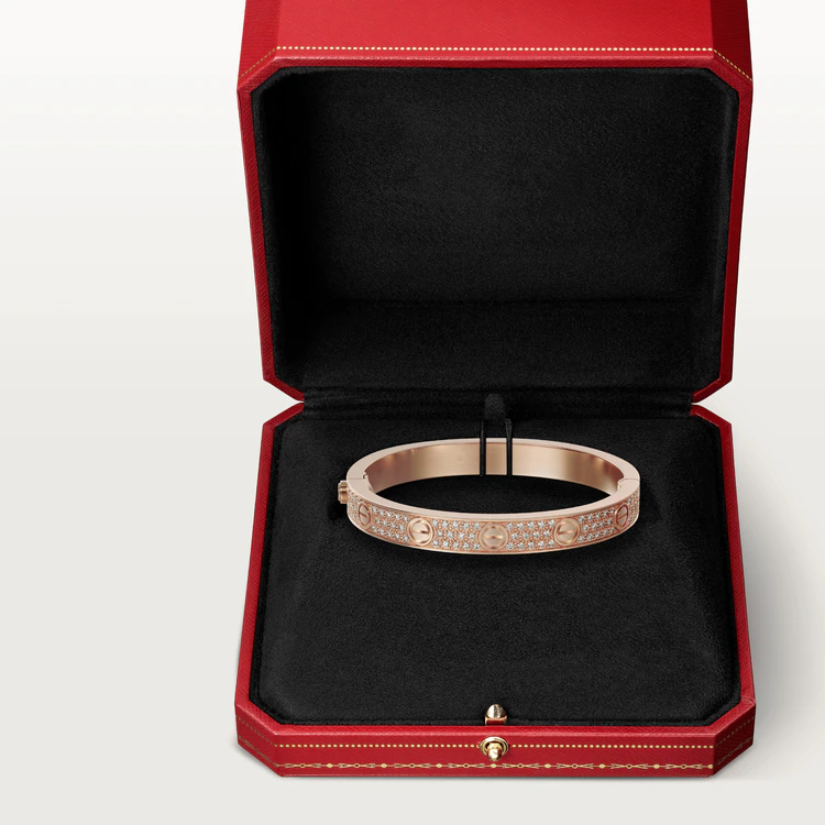 [BloomBling]LOVE BRACELET 6.1MM DIAMOND-PAVED
