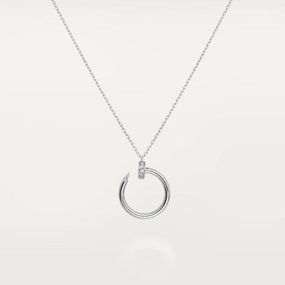 [BloomBling]JUSTE NECKLACE SILVER