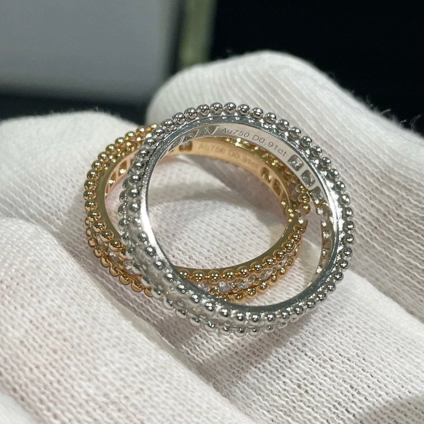 [BloomBling]PERLEE DIAMOND ROSE GOLD RING
