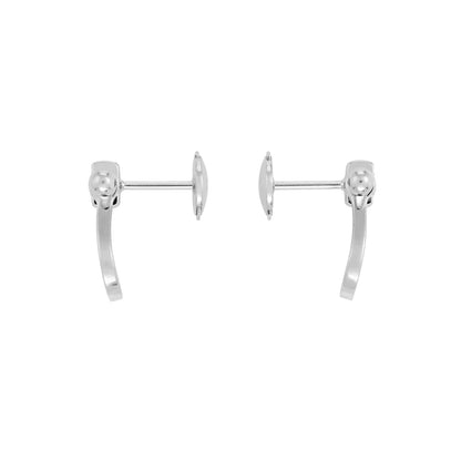 [BloomBling]FORCE 10 FULL DIAMOND STUD EARRINGS MINI MODEL