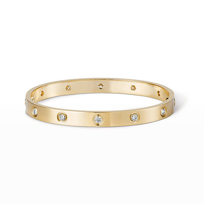 [BloomBling]LOVE BRACELET 6.1MM 10 DIAMONDS