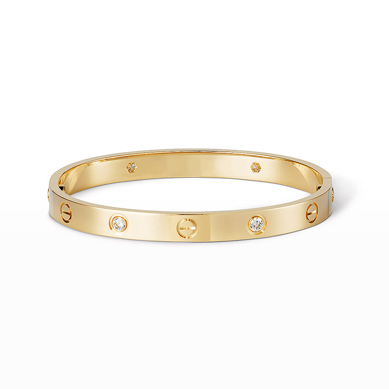 [BloomBling]LOVE BRACELET 6.1MM 4 DIAMONDS