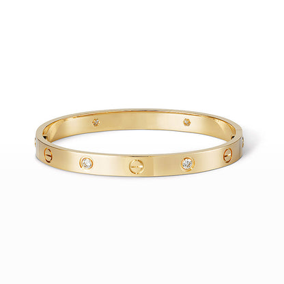 [BloomBling]LOVE BRACELET 6.1MM 4 DIAMONDS