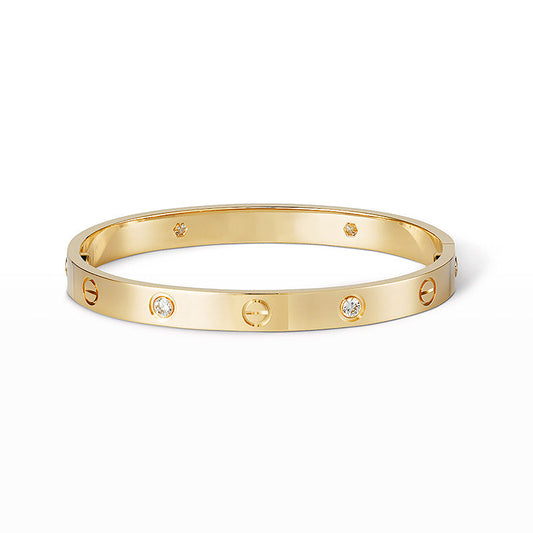 [BloomBling]LOVE BRACELET 6.1MM 4 DIAMONDS