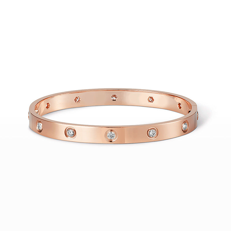 [BloomBling]LOVE BRACELET 6.1MM 10 DIAMONDS
