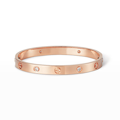 [BloomBling]LOVE BRACELET 6.1MM 4 DIAMONDS