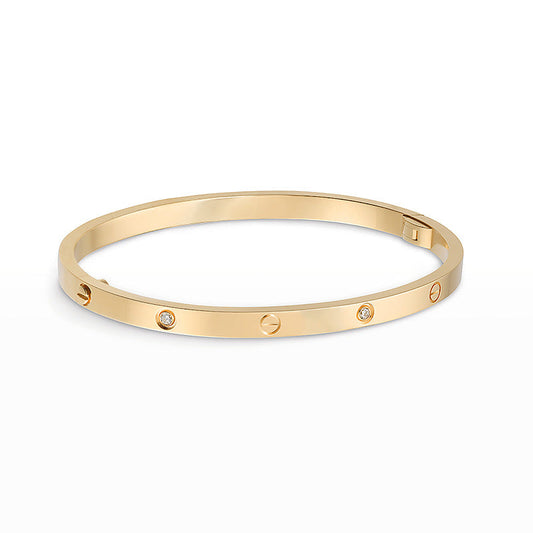 [BloomBling]LOVE BRACELET 3.65MM 6 DIAMONDS