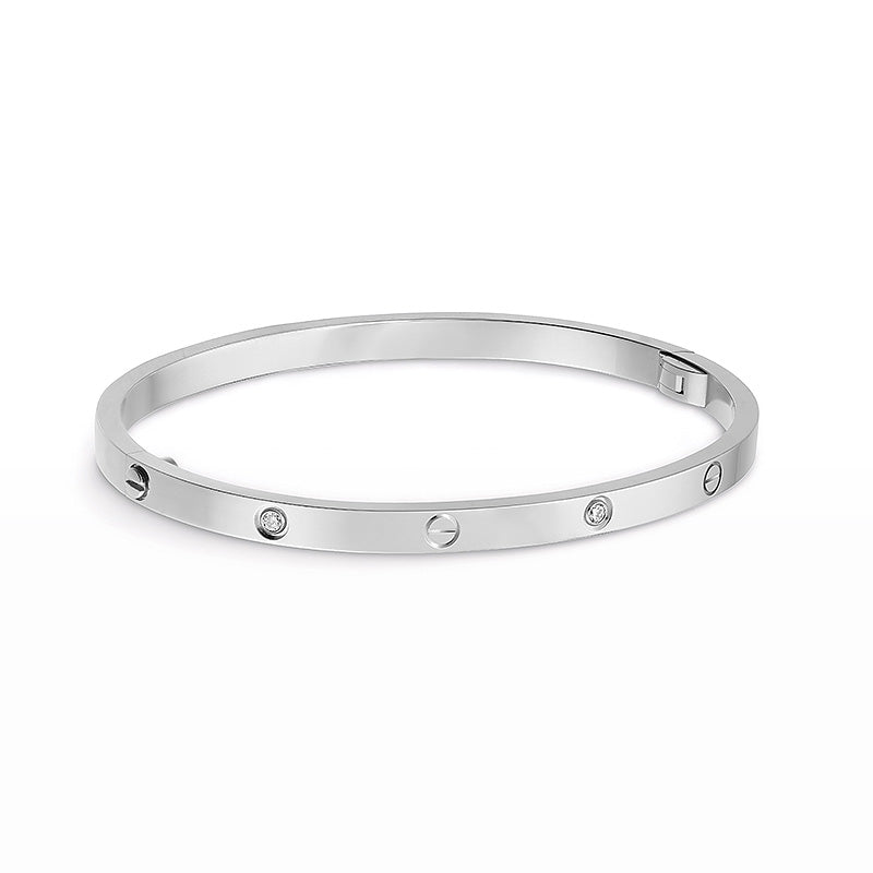 [BloomBling]LOVE BRACELET 3.65MM 6 DIAMONDS
