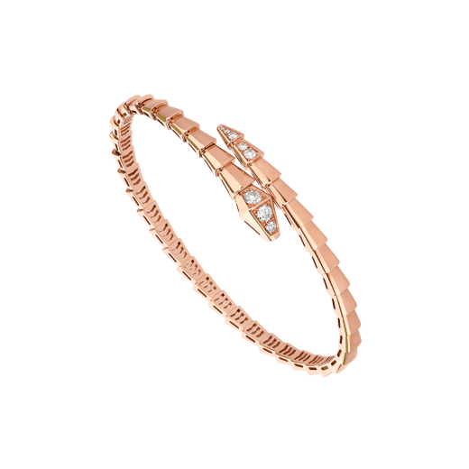 [BloomBling]SERPENTI BRACELET DIAMONDS PINK GOLD