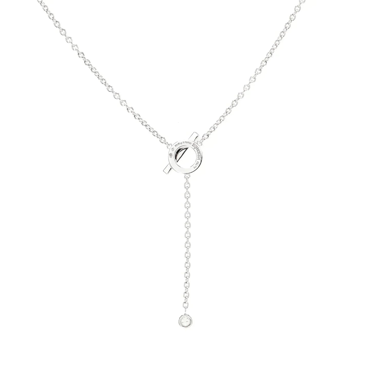 [BloomBling]FINESSE SILVER DIAMOND NECKLACE