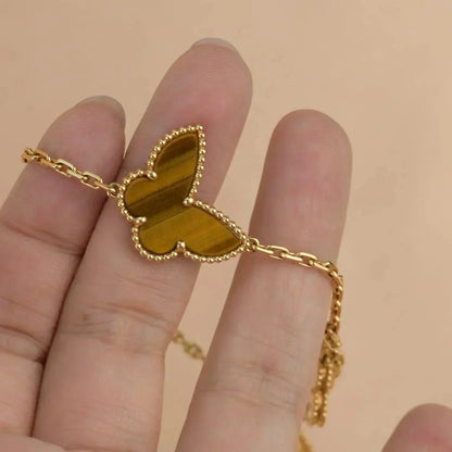 [BloomBling]LUCKY SPRING 5 MOTIF GOLD BRACELET