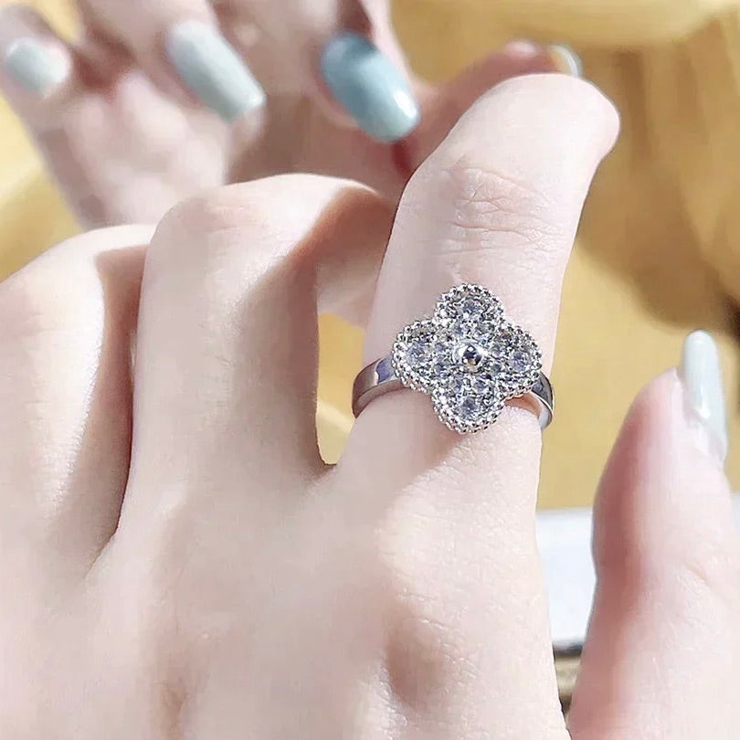 [BloomBling]CLOVER DIAMOND RING