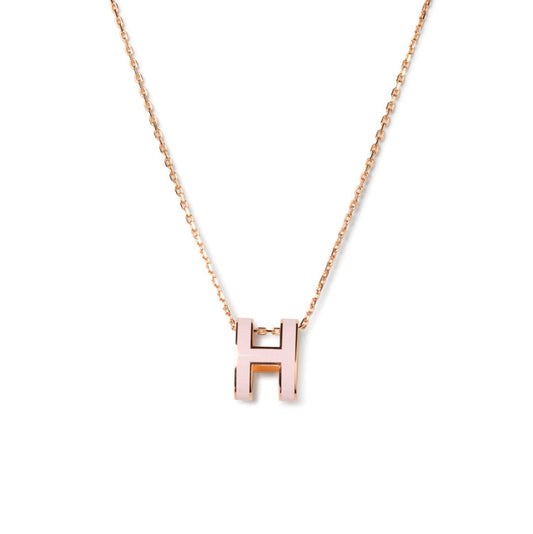 [BloomBling]POP H PEDANT PINK GOLD