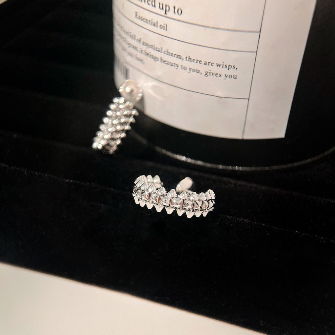 [BloomBling]CLASH SMALL HOOP EARRINGS