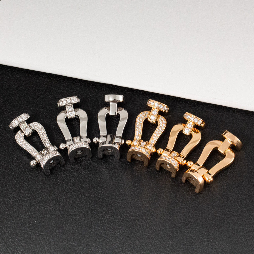 [BloomBling]FORCE LARGE HORSESHOE NO DIAMOND BRACELET SILVER
