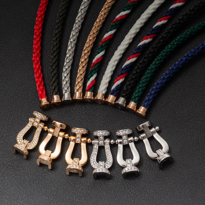 [BloomBling]FORCE LARGE HORSESHOE NO DIAMOND BRACELET SILVER