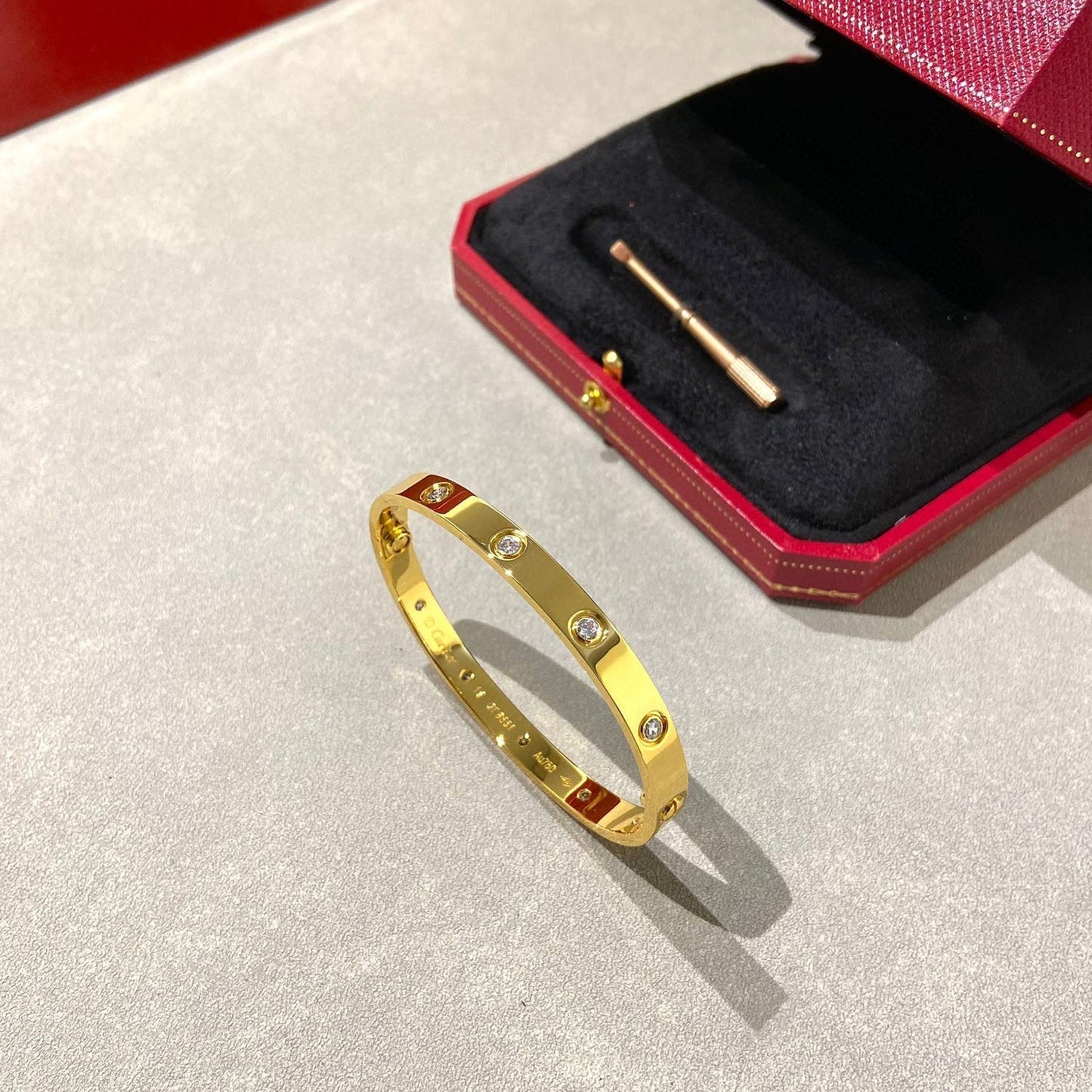 [BloomBling]LOVE BRACELET 6.1MM 10 DIAMONDS