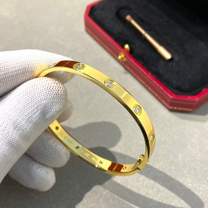 [BloomBling]LOVE BRACELET 6.1MM 10 DIAMONDS