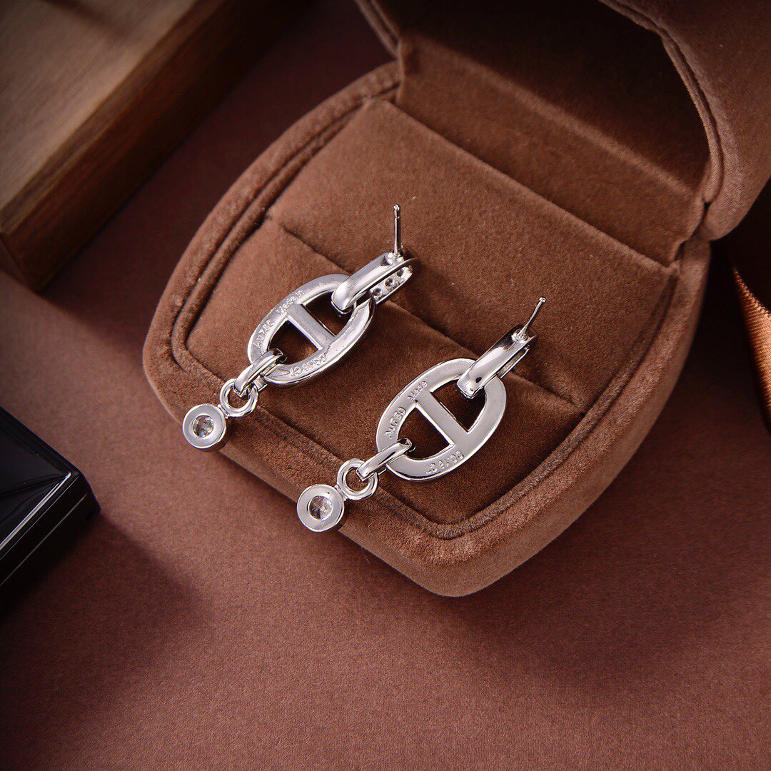 [BloomBling]HM CHAINE DIAMOND EARRINGS