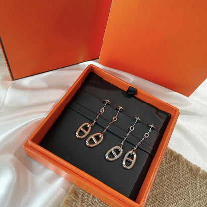 [BloomBling]CHAINE TASSEL EARRINGS
