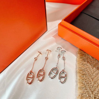[BloomBling]CHAINE TASSEL EARRINGS