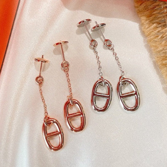 [BloomBling]CHAINE TASSEL EARRINGS