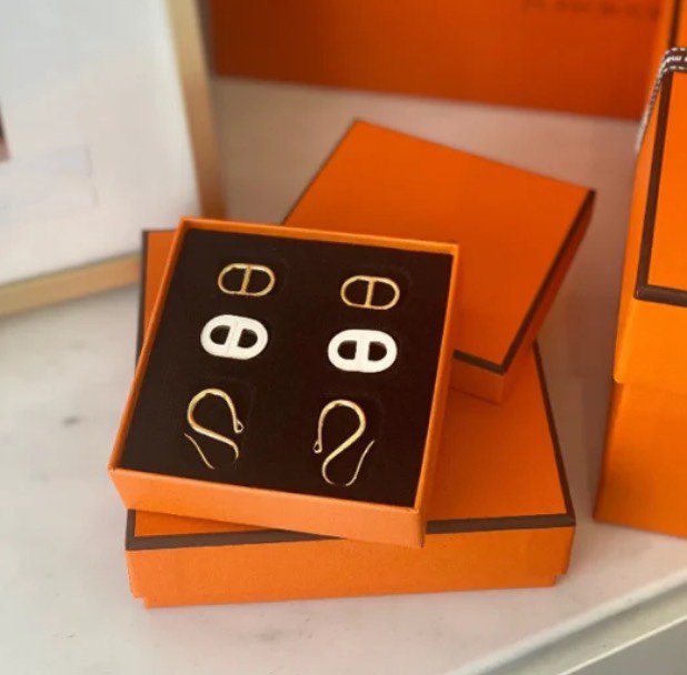 [BloomBling]HM O'MAILLON GOLD EARRINGS