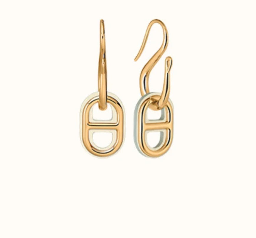 [BloomBling]HM O'MAILLON GOLD EARRINGS
