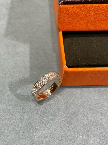 [BloomBling]KELLY PINK GOLD DIAMOND RING