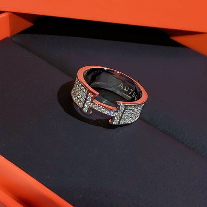 [BloomBling]H RING FULL DIAMOND