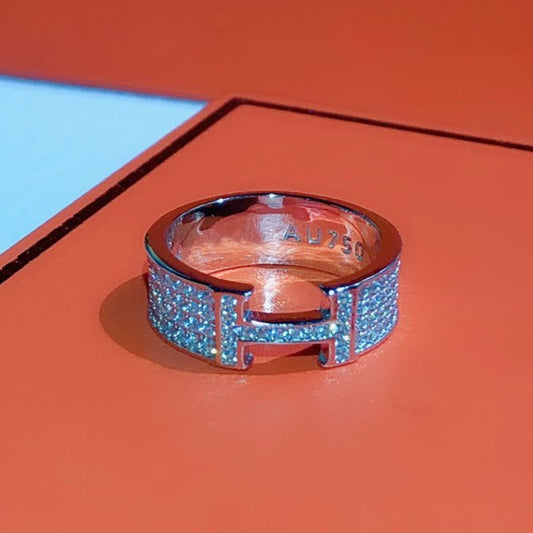 [BloomBling]H RING FULL DIAMOND