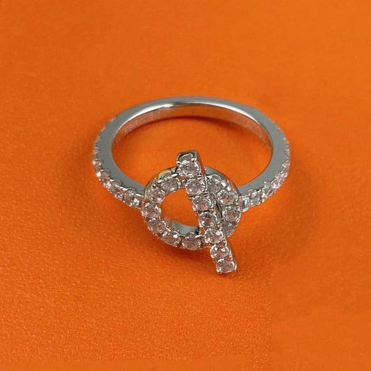 [BloomBling]ECHAPPEE RING SILVER DIAMOND