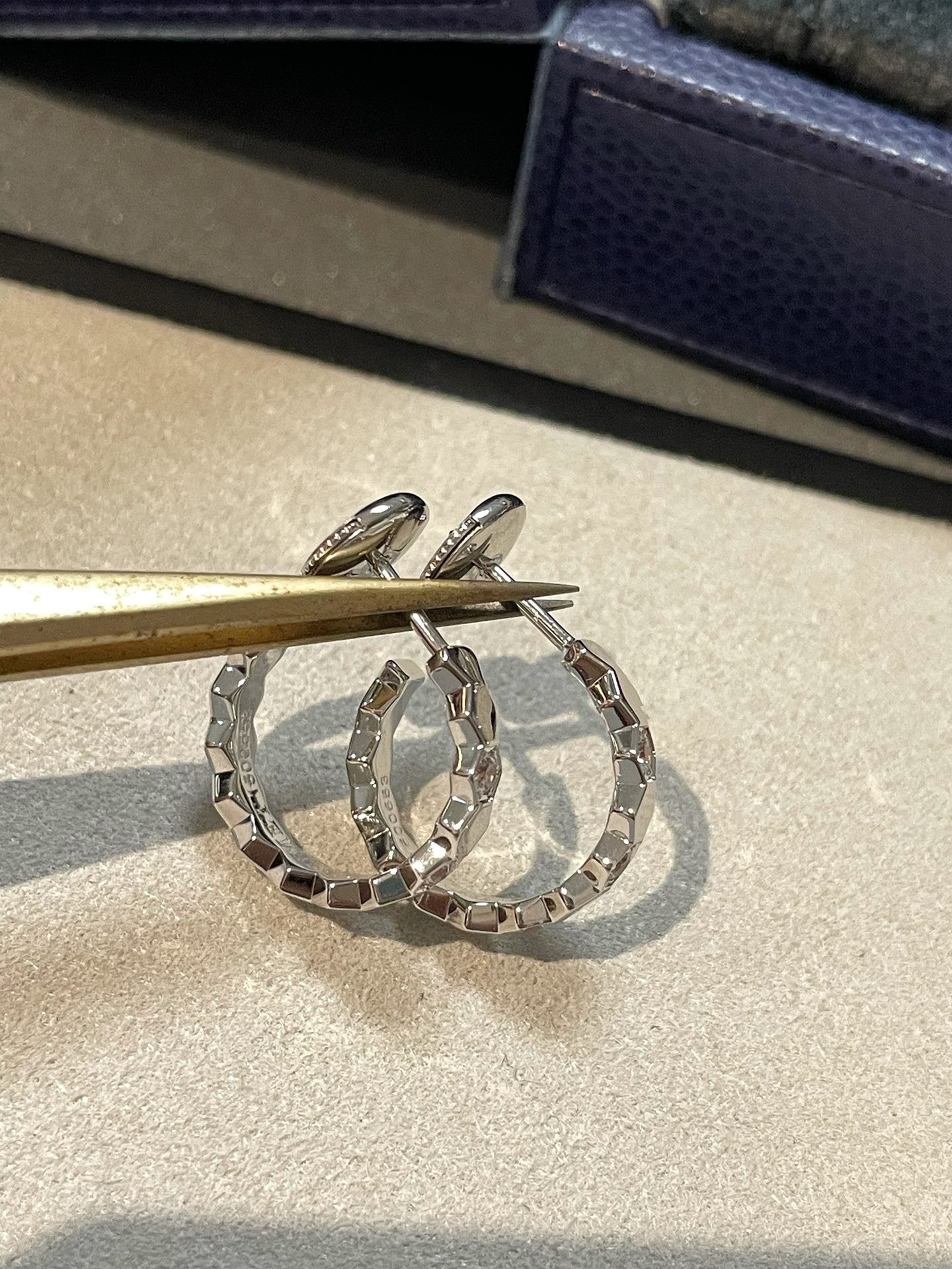 [BloomBling]Hollow Design Four-Leaf Clover Flower Shape Ring