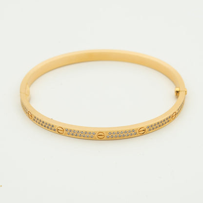 [BloomBling]LOVE BRACELET 3.65MM DIAMOND-PAVED